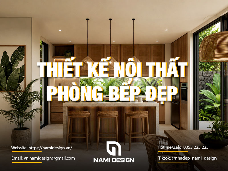 Thiết kế nội thất phòng bếp đẹp