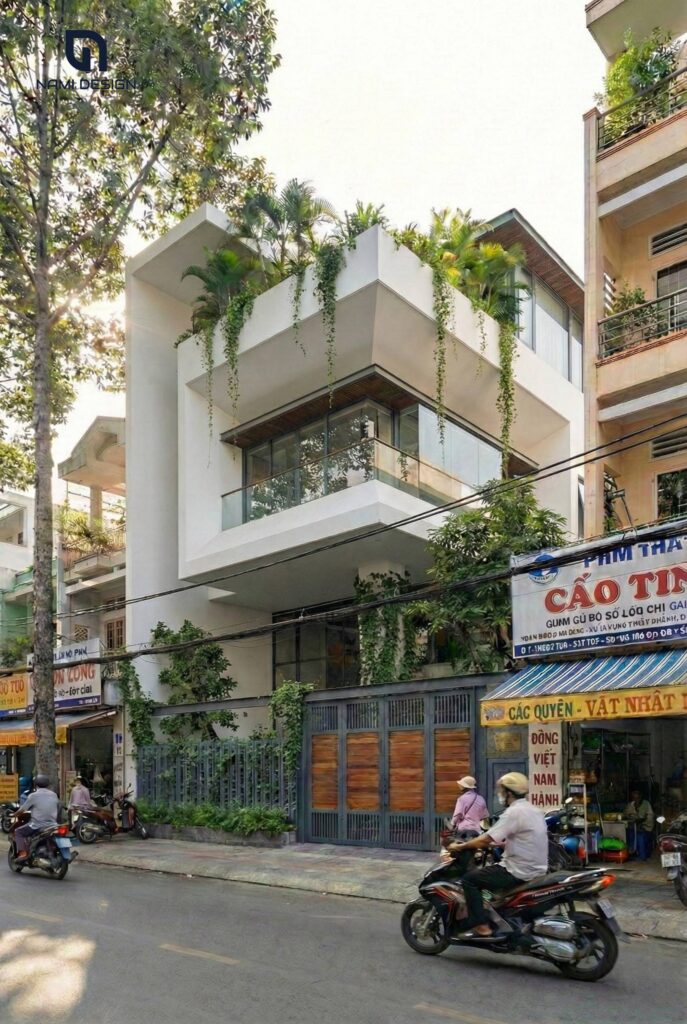 Thiết Kế Biệt Thự Phố Hiện đại 3 Tầng 1 Tum