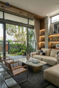 Thiết Kế Biệt Thự Phố Hiện đại 3 Tầng 1 Tum