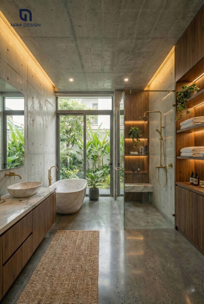 Thiết Kế Biệt Thự Phố Hiện đại 3 Tầng 1 Tum