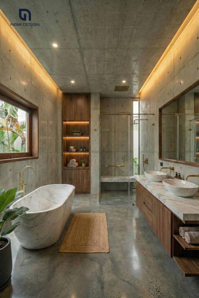 Thiết Kế Biệt Thự Phố Hiện đại 3 Tầng 1 Tum