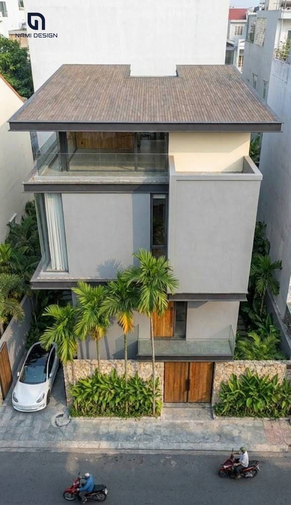 Thiết Kế Biệt Thự Phố Hiện đại Nhiệt đới