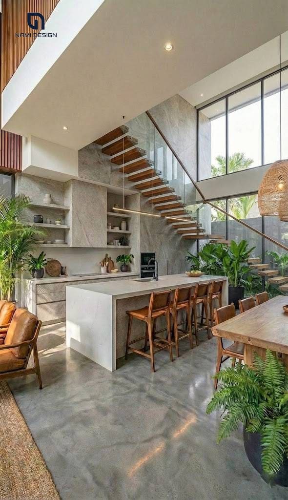 Thiết Kế Biệt Thự Phố Hiện đại Nhiệt đới