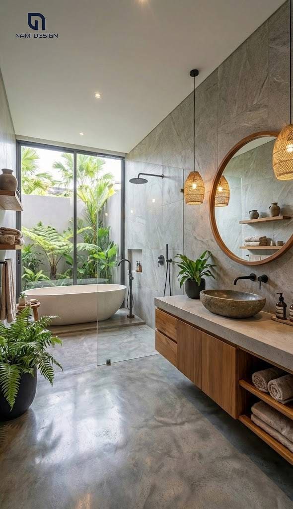 Thiết Kế Biệt Thự Phố Hiện đại Nhiệt đới