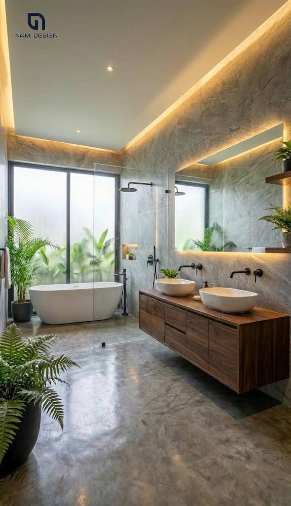 Thiết Kế Biệt Thự Phố Hiện đại Nhiệt đới