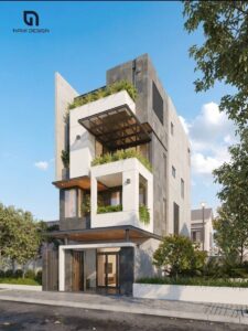 Thiết Kế Nhà ống Kiến Trúc Xanh Hiện đại