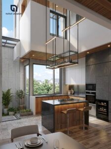 Thiết Kế Nhà ống Kiến Trúc Xanh Hiện đại