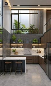 Thiết Kế Nhà Phố 3 Tầng 1 Tum Hiện đại