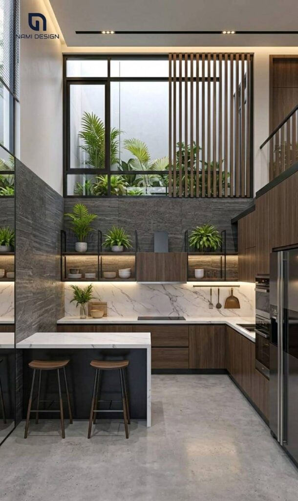 Thiết Kế Nhà Phố 3 Tầng 1 Tum Hiện đại