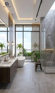 Thiết Kế Nhà Phố 3 Tầng 1 Tum Hiện đại