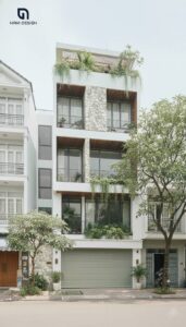 Thiết Kế Nhà Phố 3 Tầng 1 Tum Hiện đại Tối Giản