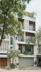 Thiết Kế Nhà Phố 3 Tầng 1 Tum Hiện đại Tối Giản