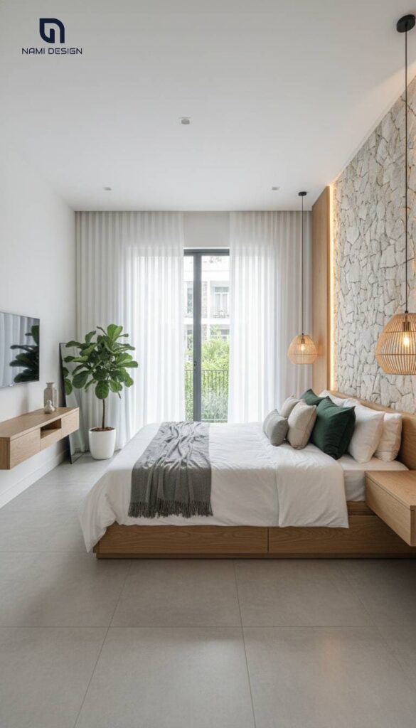 Thiết Kế Nhà Phố 3 Tầng 1 Tum Hiện đại Tối Giản