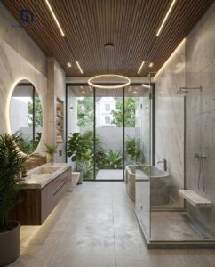 Thiết Kế Nhà Phố 4 Mặt Thông Thoáng