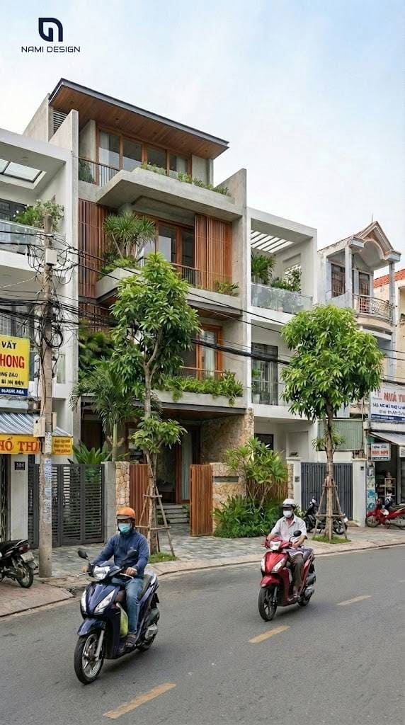 Thiết Kế Nhà Phố Mang Dấu ấn Modern Tropical