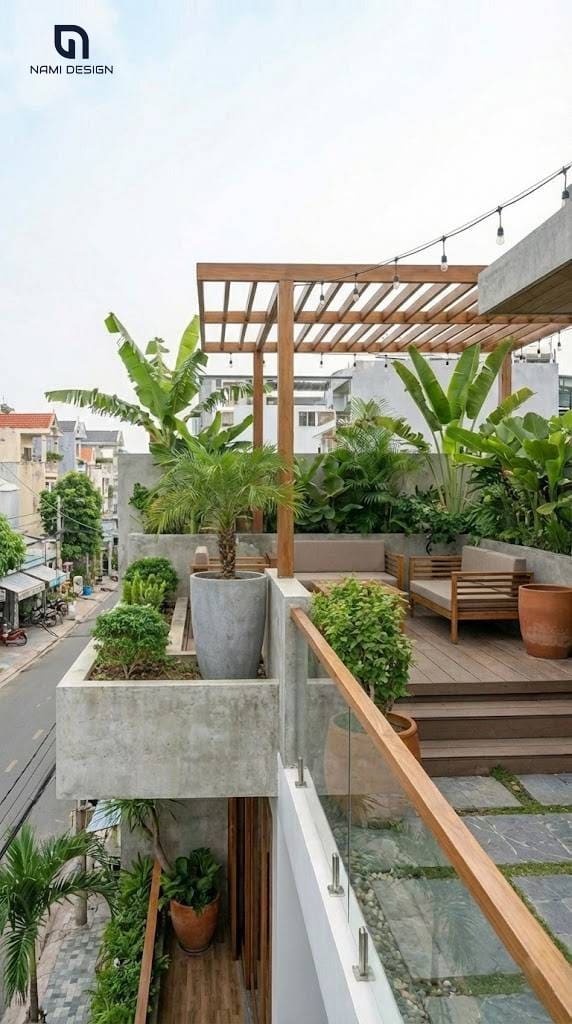 Thiết Kế Nhà Phố Mang Dấu ấn Modern Tropical