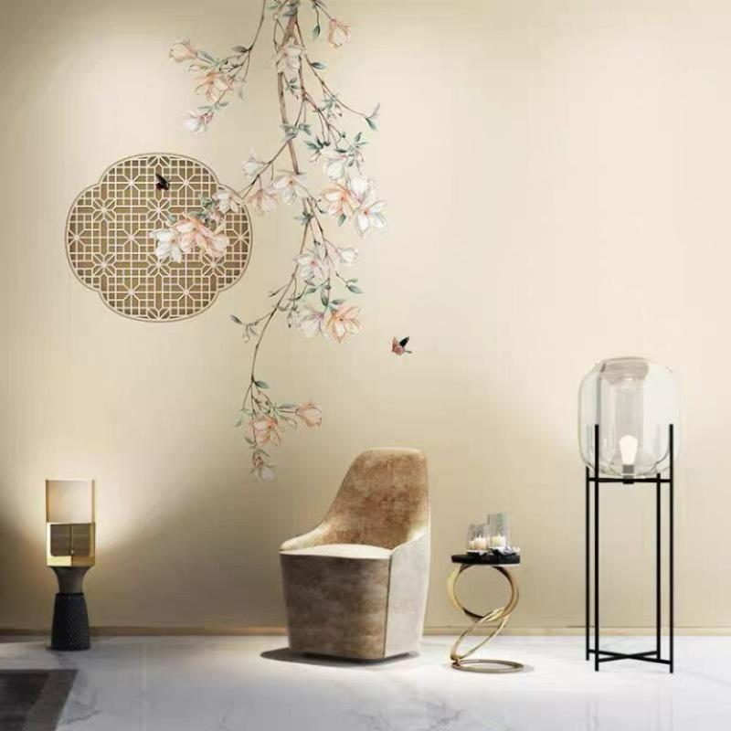 Tranh dán tường nghệ thuật với thiết kế tinh giản, tạo điểm nhấn check-in đầy tinh tế cho các không gian thương mại