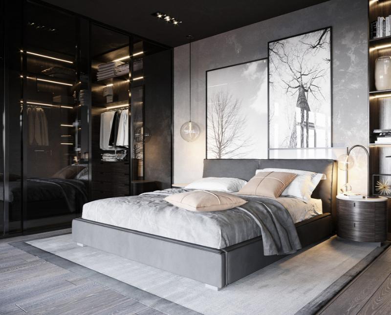 Tranh nghệ thuật tông màu trung tính mang lại cảm giác thư thái và nuôi dưỡng cảm xúc cho không gian nghỉ ngơi