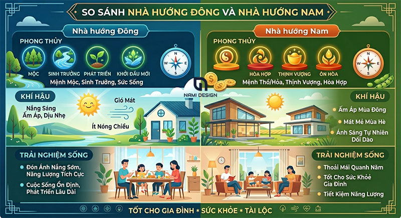Nha-huong-dong-va-huong-nam