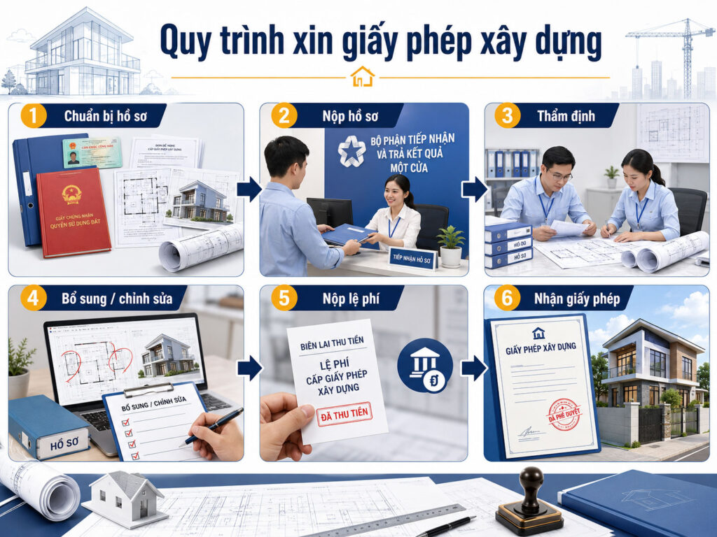 Quy trình xin giấy phép xây dựng tại NAMI Design