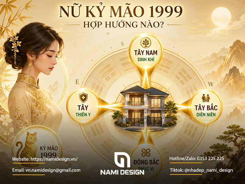 Nữ Kỷ Mão 1999 hợp hướng nào