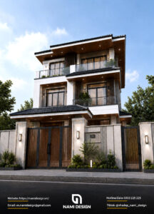 Thiết Kế Biệt Thự 3 Tầng 150m2 Hiện đại