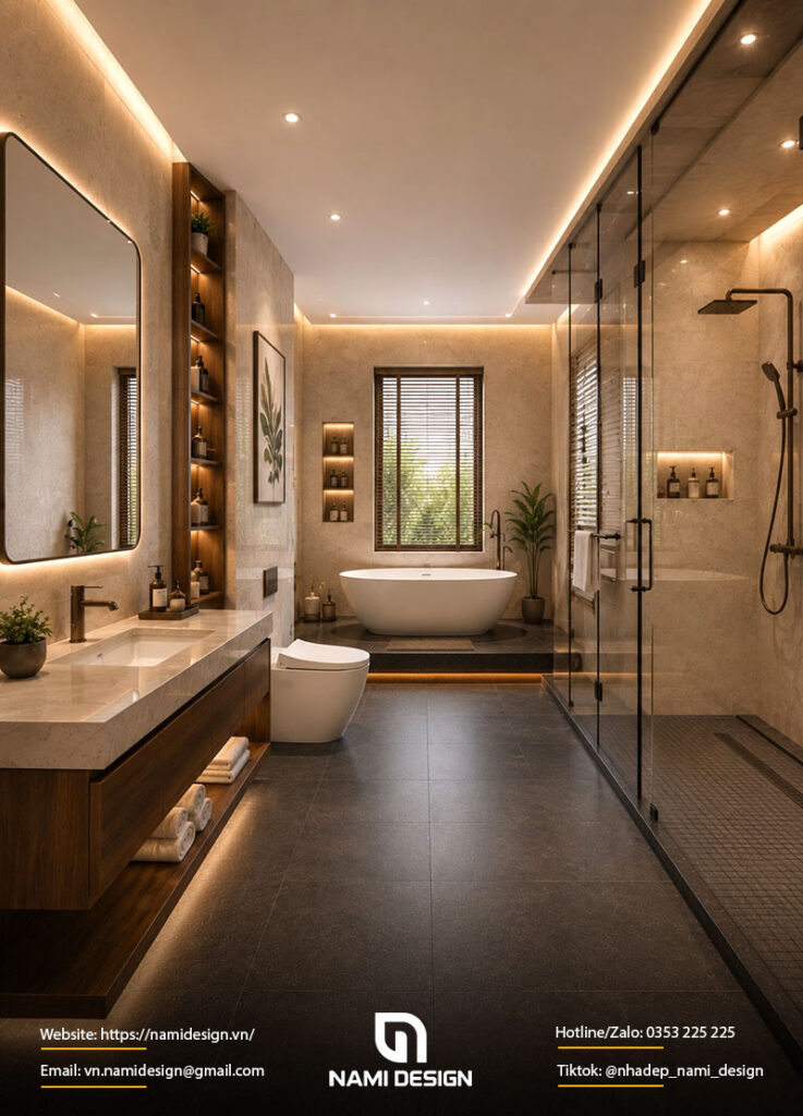 Thiết Kế Biệt Thự 3 Tầng 150m2 Hiện đại