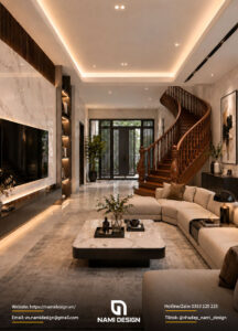 Thiết Kế Nhà Phố 3 Tầng 1 Tum Modern Luxury