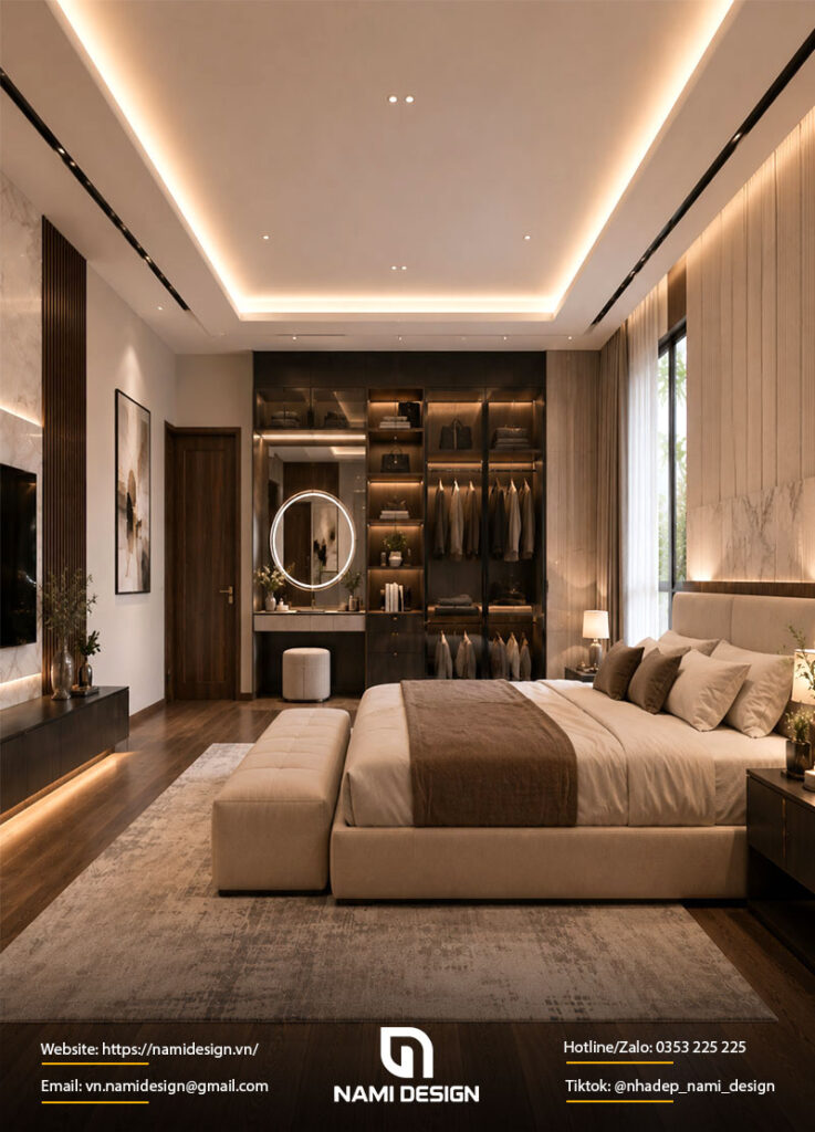 Thiết Kế Nhà Phố 3 Tầng 1 Tum Modern Luxury