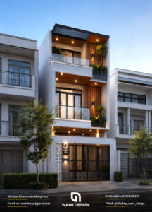 Thiết Kế Nhà Phố 3 Tầng Modern Luxury 80m2