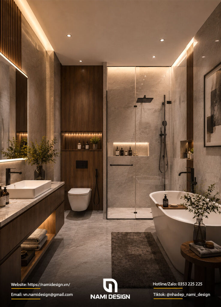 Thiết Kế Nhà Phố 3 Tầng Modern Luxury 80m2