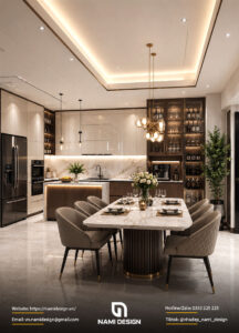Thiết Kế Nhà Phố 3 Tầng Modern Luxury 80m2