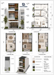 Thiết Kế Nhà Phố 3 Tầng Modern Luxury 80m2
