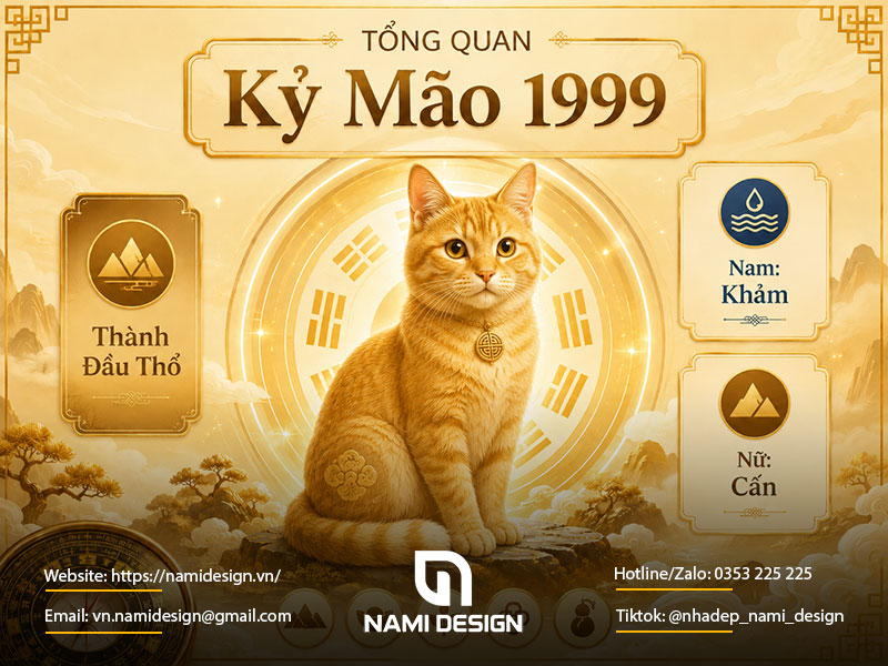 Tổng quan tuổi Kỷ Mão 1999 trong phong thủy