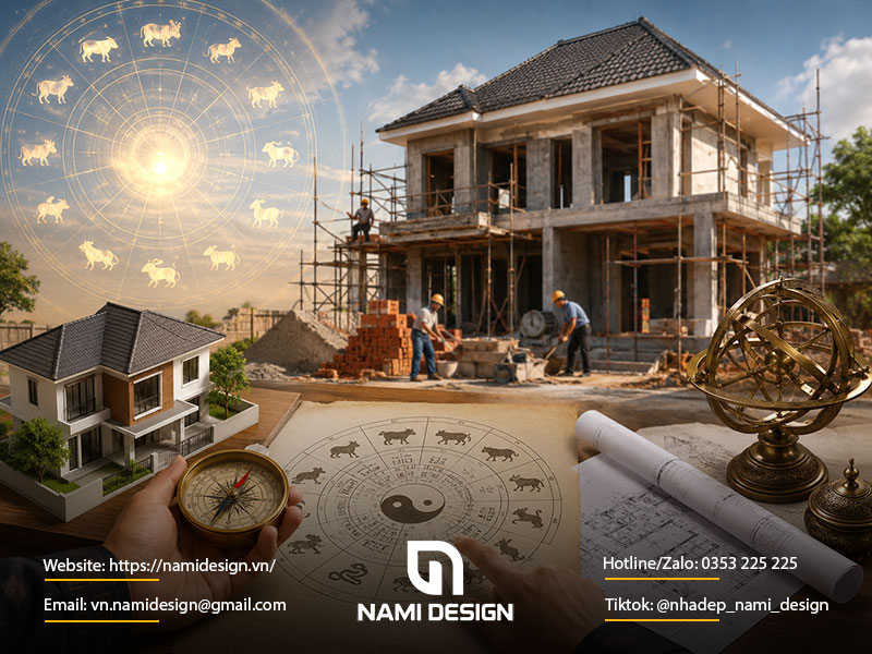 Cách xem tuổi làm nhà năm 2027