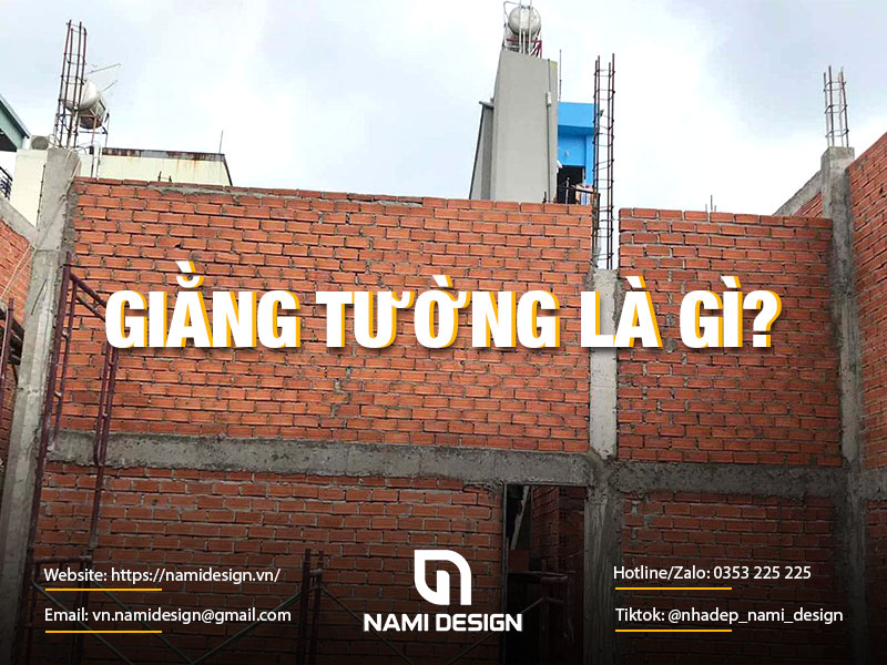 Giằng tường là gì