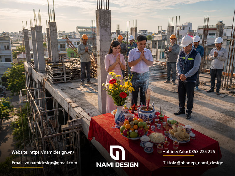 Tìm hiểu lễ cất nóc là gì