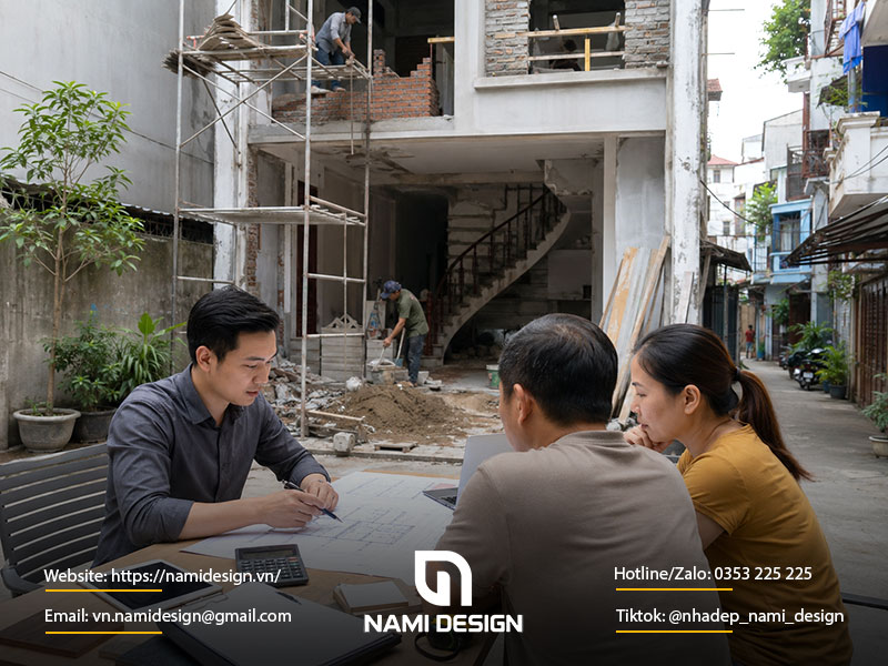 Bảng giá cải tạo nhà Hà Nội tham khảo