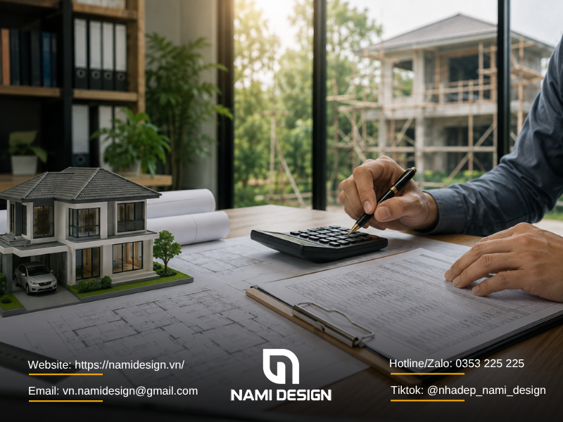 Cách NAMI Design xác định chi phí trước khi thi công