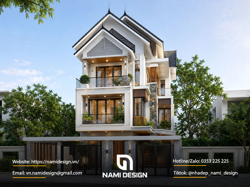 Cách tính chi phí xây nhà 3 tầng theo m2 sàn quy đổi