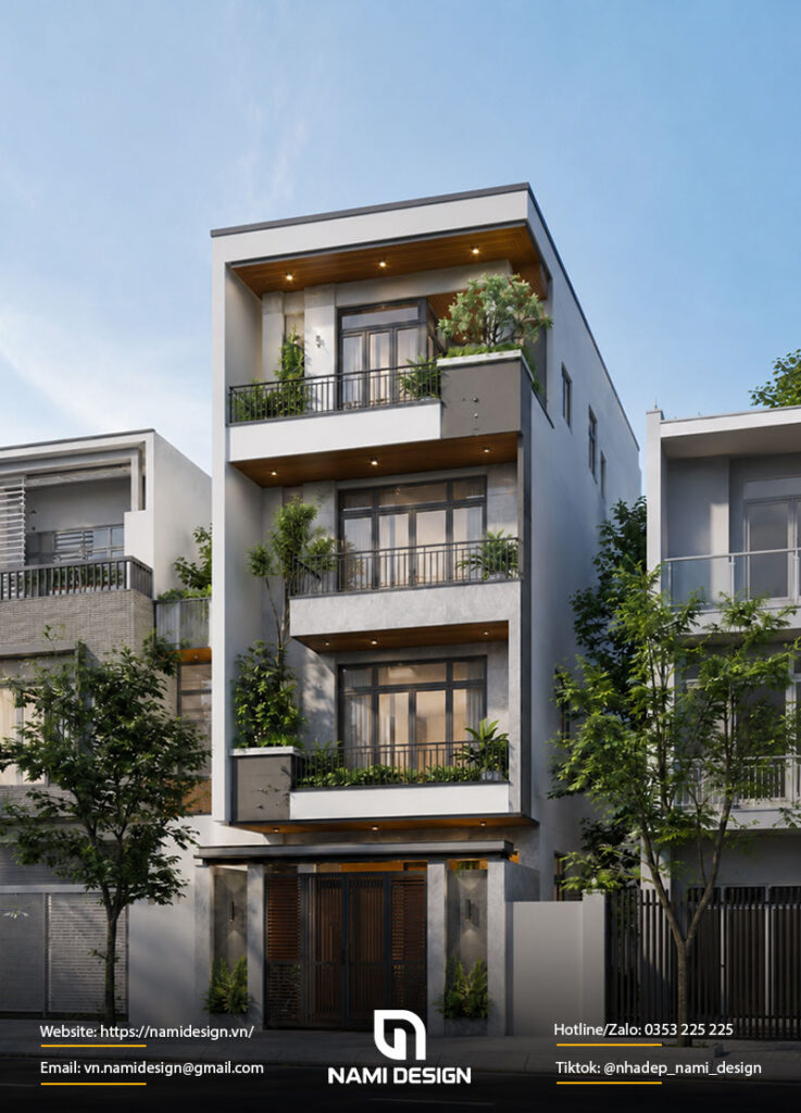 Cách tính chi phí xây nhà 4 tầng theo m2 sàn quy đổi