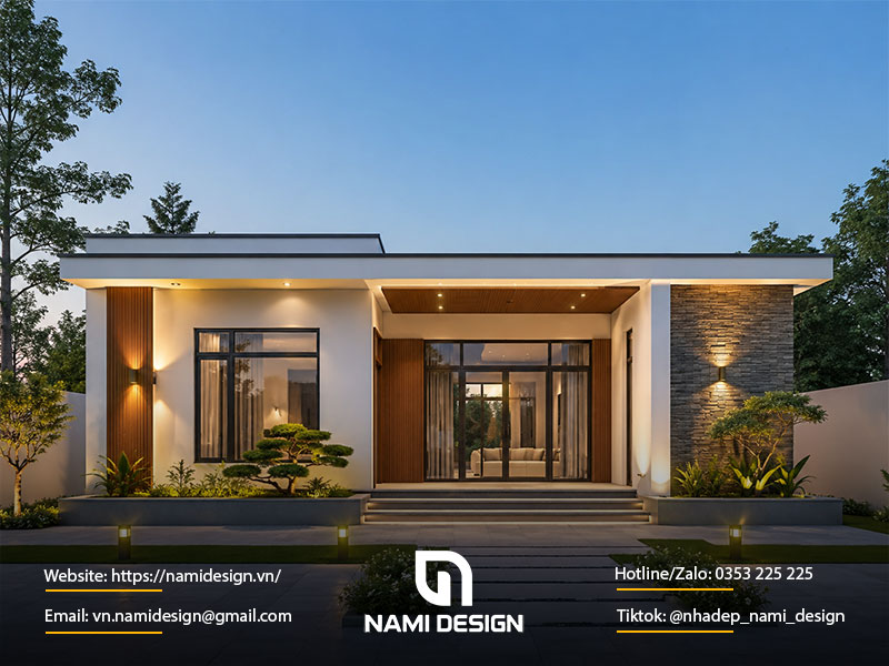 Chi phí xây nhà 1 tầng hiện nay khoảng bao nhiêu