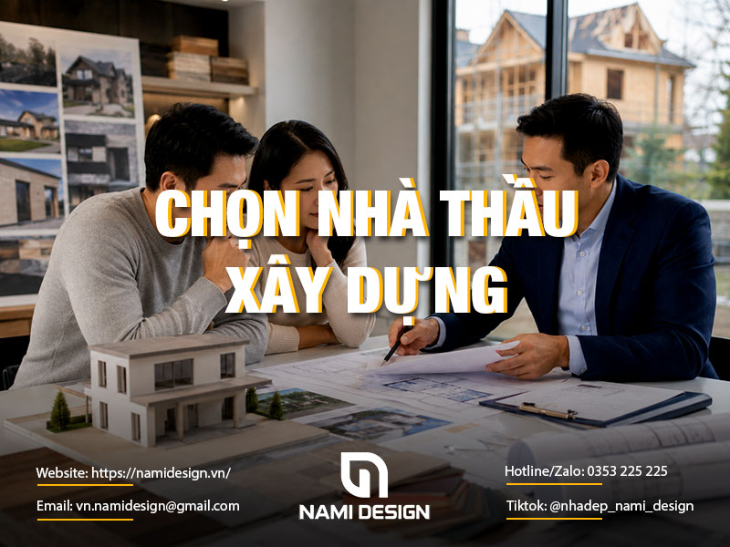 Chọn nhà thầu xây dựng uy tín