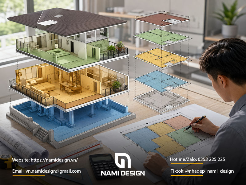 Công thức tính diện tích xây dựng nhà ở