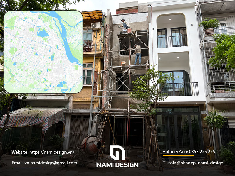 Dịch vụ cải tạo nhà Hà Nội tại NAMI Design