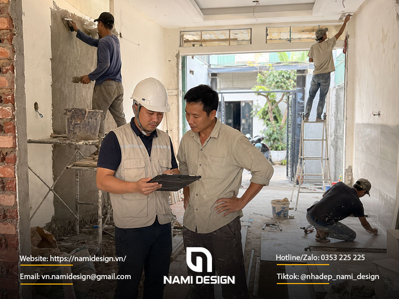 Nếu đã có đội thợ riêng thì NAMI hỗ trợ thế nào