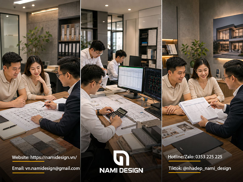 Quy trình báo giá 3 bước của NAMI
