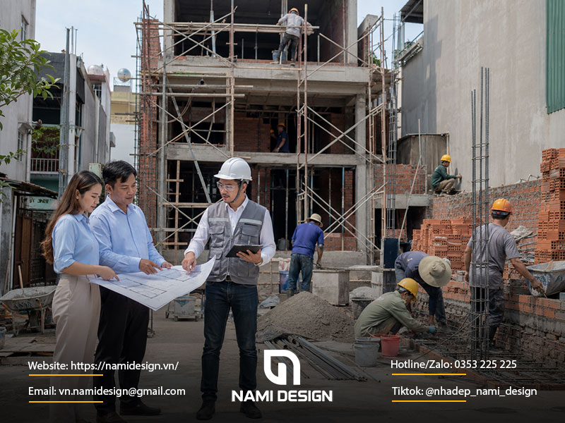 Ranh giới trách nhiệm giữa NAMI, chủ nhà và nhà thầu