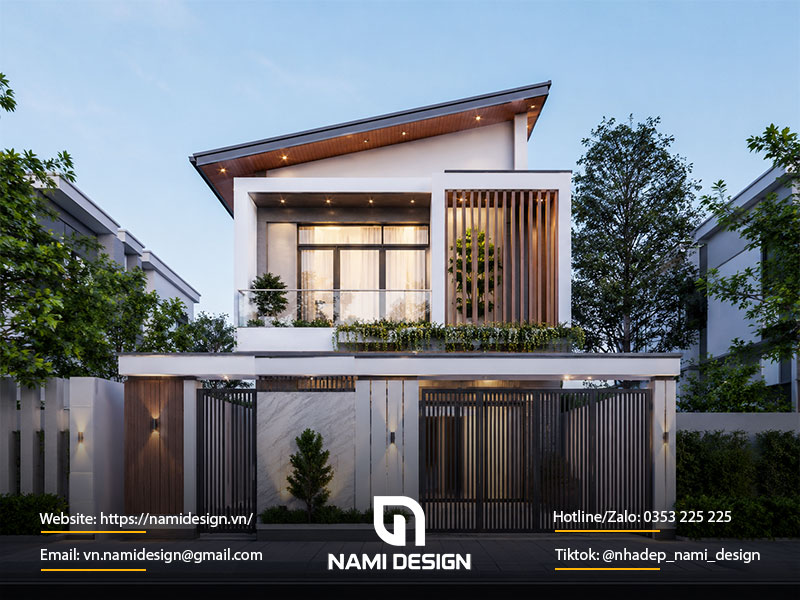 Ví dụ dự toán chi phí xây nhà 2 tầng