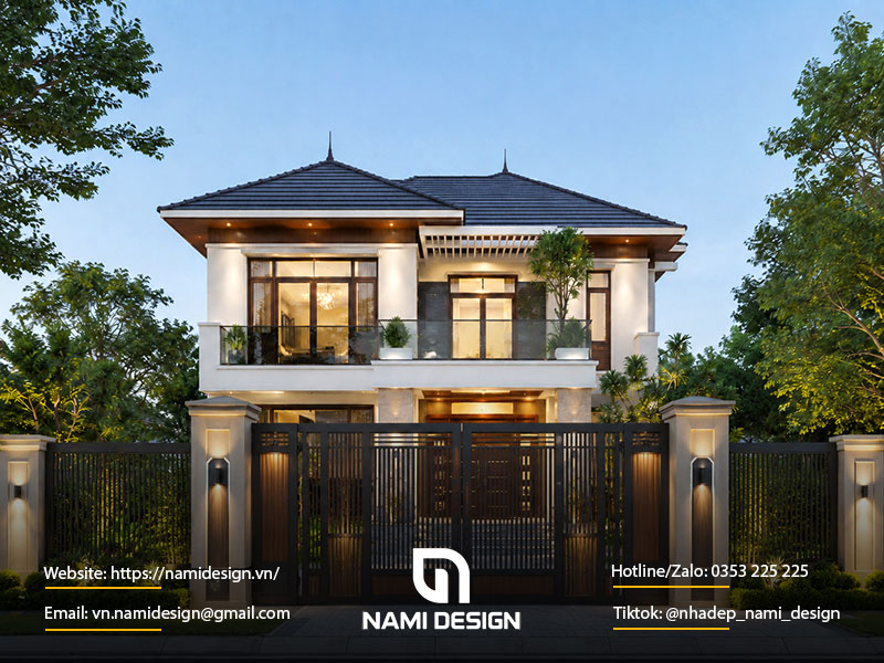 Ví dụ dự toán nhà mái Nhật 100m2, 120m2, 150m2